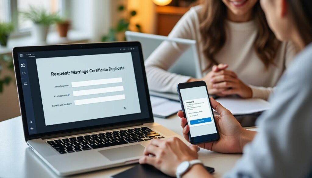découvrez les étapes essentielles pour effectuer une demande numérique de duplicata d'acte de mariage. simplifiez vos démarches administratives en suivant notre guide complet pour obtenir rapidement votre document.