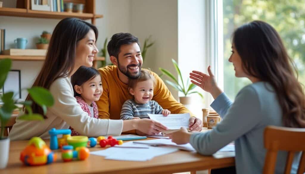 découvrez comment le complément de libre choix des aides sociales facilite le financement des frais de garde d'enfant, allégeant ainsi le coût pour les familles.