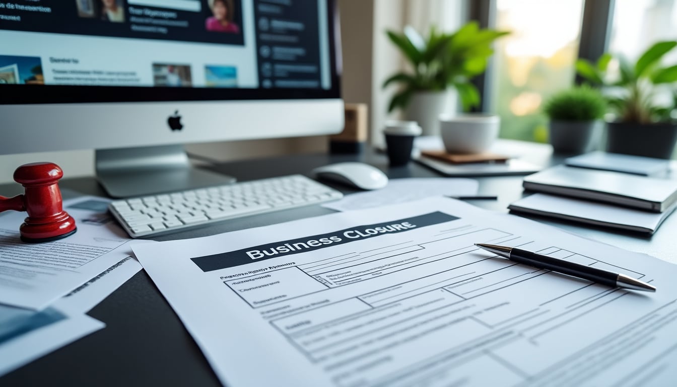 découvrez comment procéder à la radiation du registre du commerce suite à une déclaration de cessation d'activité pour votre entreprise. guide administratif complet et démarches essentielles.