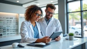 simplifiez le renouvellement de votre ordonnance de lunettes grâce à l'opticien partenaire du réseau santé administratif, pour un service rapide et sécurisé.