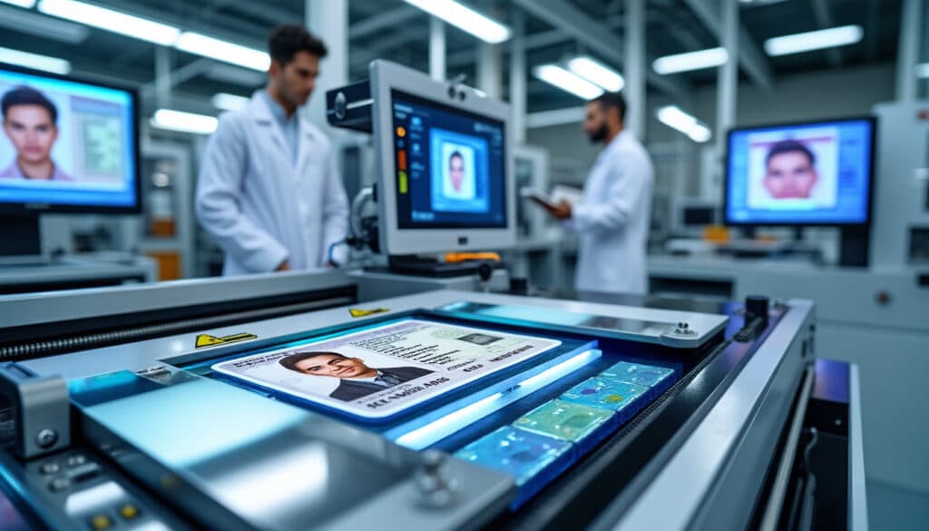 processus de fabrication du titre sécurisé activé après la validation de la photo par l'ants pour le permis de conduire.
